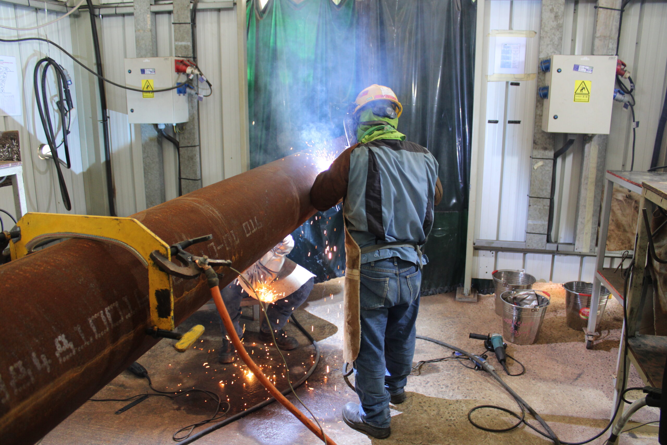 Crisp project pipeline fabrication